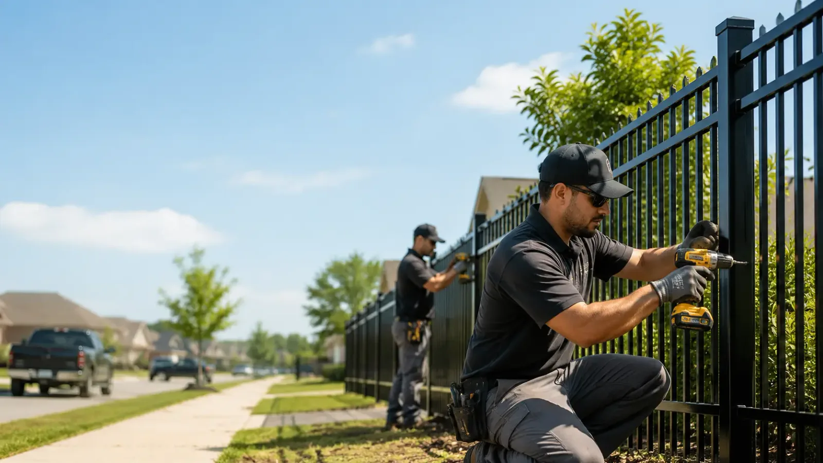 Metal Fence Installation in Moline, IL